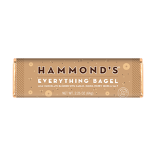 Load image into Gallery viewer, Hammond's Candies - Candy Bar - Milk Chocolate - Everything Bagel - 2.25 oz