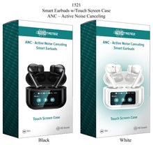 Load image into Gallery viewer, Smart Earbuds with Touch Screen Case – ANC Active Noise Cancelling
