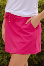 Load image into Gallery viewer, April26 Array - Solid Raspberry Skort