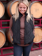 Load image into Gallery viewer, Outbound Quilted Puffer Vest – Midnight