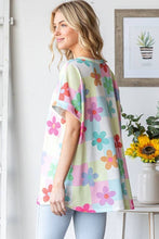 Load image into Gallery viewer, HEIMISH - SHORT SLEEVE FLORAL PRINT TOP