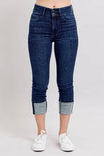 Load image into Gallery viewer, Judy Blue High Waist Band Capri - Dark Wash