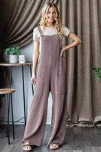 Load image into Gallery viewer, HEIMISH - SLEEVELESS SOLID URBAN RIBBED JUMPSUITS