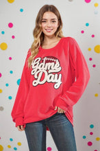 Load image into Gallery viewer, HEIMISH - LONG SLEEVE URBAN RIB GAME DAY TOP