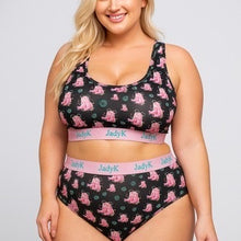 Load image into Gallery viewer, Jady K Arya Print collection Round back- Pink Bows, Boots, Amalfi Tile, & Fiesta