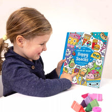 Load image into Gallery viewer, OOLY - Color-in' Book: Happy Snacks Coloring Book