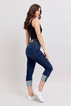 Load image into Gallery viewer, Judy Blue High Waist Band Capri - Dark Wash