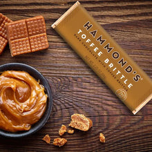 Load image into Gallery viewer, Hammond's Candies - Candy Bar - Dark Chocolate - Natural Toffee Brittle - 2.25oz