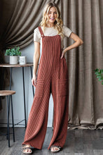 Load image into Gallery viewer, HEIMISH - SLEEVELESS SOLID URBAN RIBBED JUMPSUITS