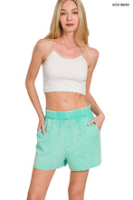 Load image into Gallery viewer, Zenana Mineral Wash Short Sleeve and Short Sets