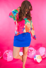 Load image into Gallery viewer, Jess Lea Solid Blue Skort