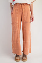 Load image into Gallery viewer, Easel Washed Wide Leg Terry Pants