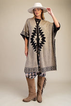 Load image into Gallery viewer, Easel Ethnic Pattern Sweater Cardigan