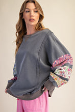 Load image into Gallery viewer, Easel Print Mix Washed Terry Pullover