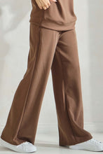Load image into Gallery viewer, Yelete Wide Leg Sweatpants Mocha
