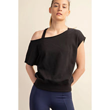 Load image into Gallery viewer, Rae Mode Off The Shoulder Sleeveless Sweatshirt