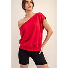 Load image into Gallery viewer, Rae Mode Off The Shoulder Sleeveless Sweatshirt
