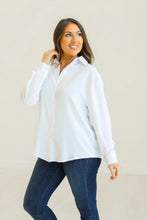 Load image into Gallery viewer, Grace + Emma Kathryn Classic Button-Up White