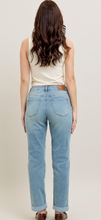 Load image into Gallery viewer, Judy Blue V-Front Cool Denim Cuff Boyfriend