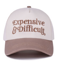 Load image into Gallery viewer, Expensive & Difficult Two Tone Canvas Cotton Cap