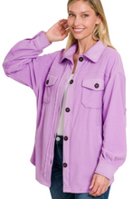 Load image into Gallery viewer, Oversized Fleece Shacket