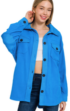 Load image into Gallery viewer, Oversized Fleece Shacket