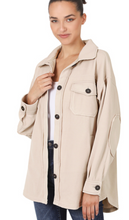 Load image into Gallery viewer, Oversized Fleece Shacket