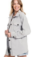 Load image into Gallery viewer, Oversized Fleece Shacket