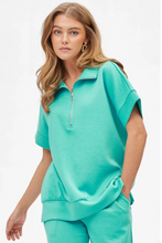 Load image into Gallery viewer, Dear Scarlett Short Sleeve & Wide Leg Scuba Set