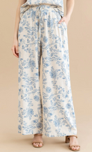 Load image into Gallery viewer, Allie Rose Printed Linen Pant