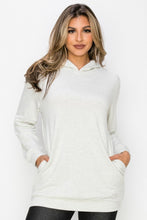 Load image into Gallery viewer, Yelete L. Rosa Fav Solid Hoodie - Heather Grey