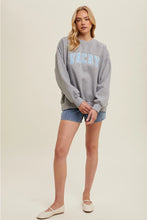 Load image into Gallery viewer, Wishlist VACAY Patch Pullover Sweatshirt