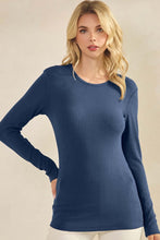 Load image into Gallery viewer, Yelete Pure Comfort Ribbed Long Sleeve Top