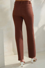 Load image into Gallery viewer, Yelete Classic Solid Straight Leg Jeggings