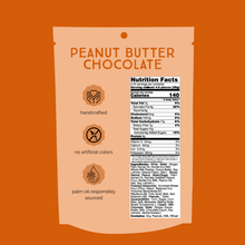 Load image into Gallery viewer, Chunk Nibbles - Peanut Butter Chocolate Chunk Nibbles 4.25oz Pouch