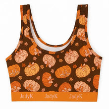 Load image into Gallery viewer, JadyK Arya Bralette – Pumpkin Print