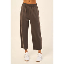 Load image into Gallery viewer, Charcoal Mist Modal Blend Wide Leg Pants – Soft Stretch Lounge Pants