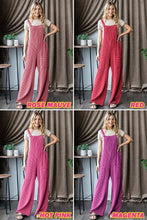 Load image into Gallery viewer, HEIMISH - SLEEVELESS SOLID URBAN RIBBED JUMPSUITS