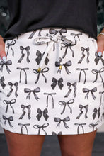 Load image into Gallery viewer, Jess Lea Solid Midnight Bow Skort