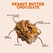 Load image into Gallery viewer, Chunk Nibbles - Peanut Butter Chocolate Chunk Nibbles 4.25oz Pouch