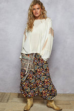 Load image into Gallery viewer, POL Round Neck Solid Knit Long Sleeve Top - Cream