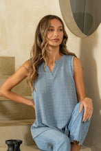 Load image into Gallery viewer, Sew in Love V-Neck Textured Tank