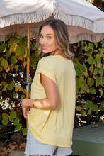 Load image into Gallery viewer, Sew In Love Round Neck Short Sleeve Top