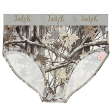 Load image into Gallery viewer, JadyK Arya Hip Hugging Briefs – Camo Print