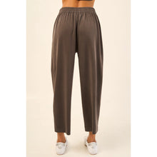 Load image into Gallery viewer, Charcoal Mist Modal Blend Wide Leg Pants – Soft Stretch Lounge Pants