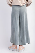 Load image into Gallery viewer, Faded Teal Wide-Leg Lounge Pants