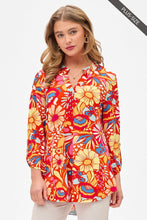 Load image into Gallery viewer, Dear Scarlett Lizzy Blouse Tomato LIZ-C0172