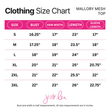 Load image into Gallery viewer, Jess Lea - Mallory Mesh Glitter Top – Sheer Black & Magenta Sparkle Long Sleeve