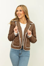 Load image into Gallery viewer, Grace + Emma Quilted Jacket