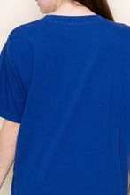 Load image into Gallery viewer, White Birch Short Sleeve Knit with Sequin Stars